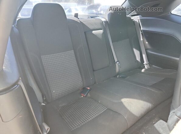 2C3CDZAG8LH214644 2020 DODGE CHALLENGER Orange Rear seats view