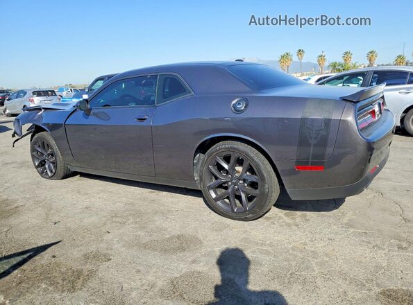 2C3CDZAGXNH151789 2022 DODGE CHALLENGER Charcoal უკანა მარცხენა