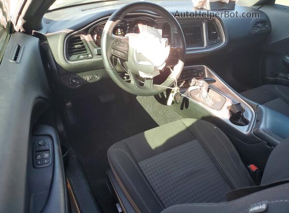 2C3CDZAGXNH151789 2022 DODGE CHALLENGER Charcoal წინა პანელის ხედი