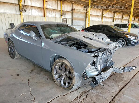 2C3CDZBT1JH131114 2018 DODGE CHALLENGER Gray Przód prawy