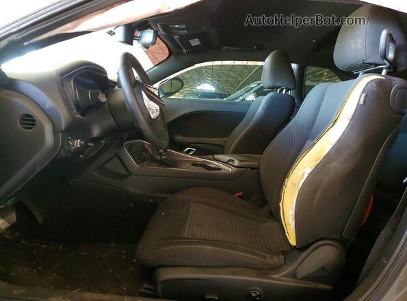 2C3CDZBT1JH131114 2018 DODGE CHALLENGER Gray Widok wnętrza z przodu