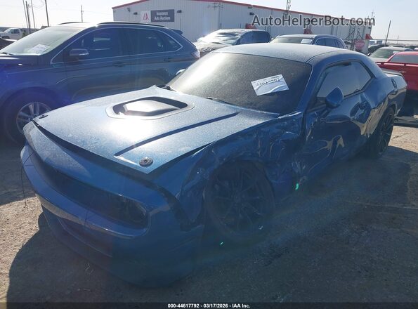 2C3CDZBT1LH215503 2020 DODGE CHALLENGER Dark Blue Przód lewy