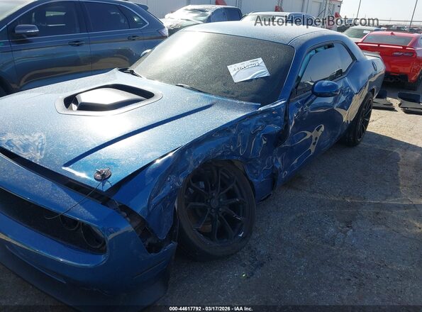 2C3CDZBT1LH215503 2020 DODGE CHALLENGER Dark Blue Widok z przodu