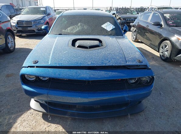 2C3CDZBT1LH215503 2020 DODGE CHALLENGER Dark Blue Widok zestawu wskaźników