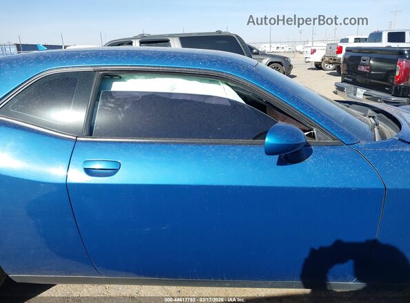 2C3CDZBT1LH215503 2020 DODGE CHALLENGER Dark Blue Widok wnętrza z tyłu