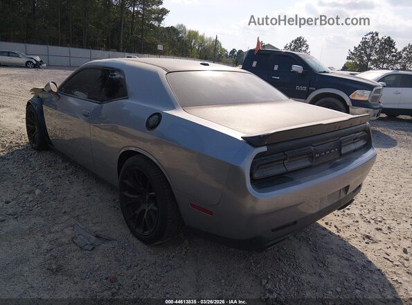 2C3CDZBT4JH225018 2018 DODGE CHALLENGER Silver Trasero izquierdo
