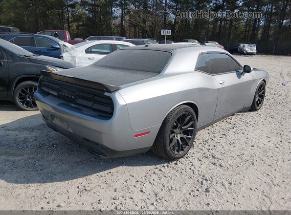 2C3CDZBT4JH225018 2018 DODGE CHALLENGER Silver Trasero derecho