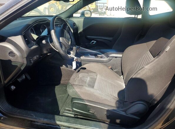 2C3CDZBT4MH567475 2021 DODGE CHALLENGER Black Vista interior delantera
