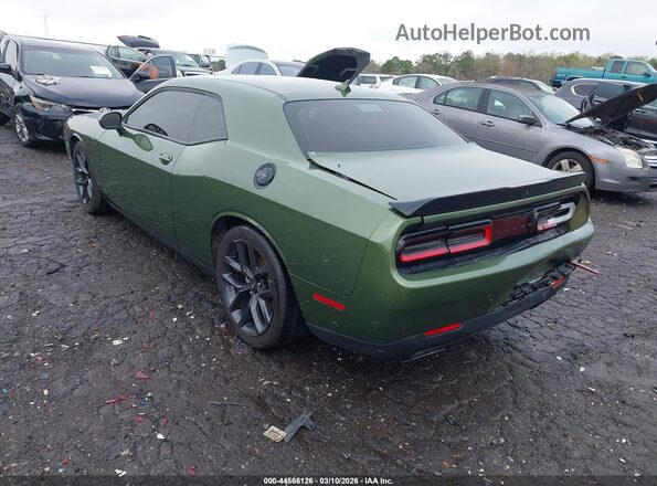 2C3CDZBT4NH233822 2022 DODGE CHALLENGER Green უკანა მარცხენა
