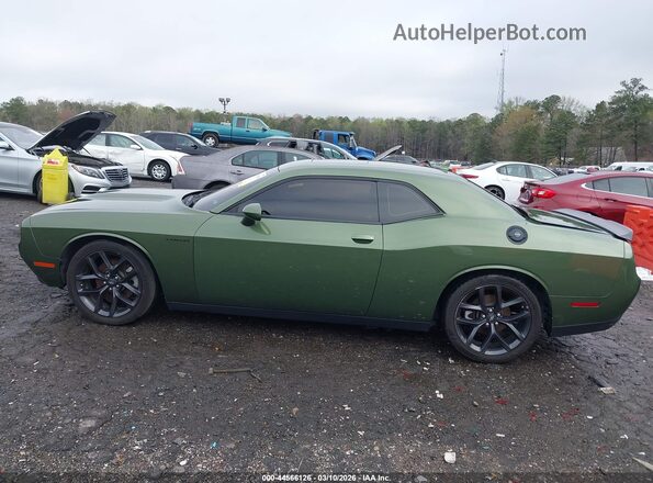 2C3CDZBT4NH233822 2022 DODGE CHALLENGER Green სალონის 360-გრადუსიანი ხედი
