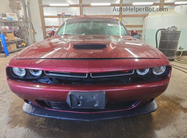 2C3CDZBT5KH557017 2019 DODGE CHALLENGER Red 