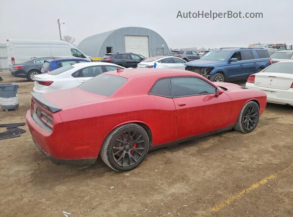 2C3CDZC93GH152882 2016 DODGE CHALLENGER Red Tył prawy
