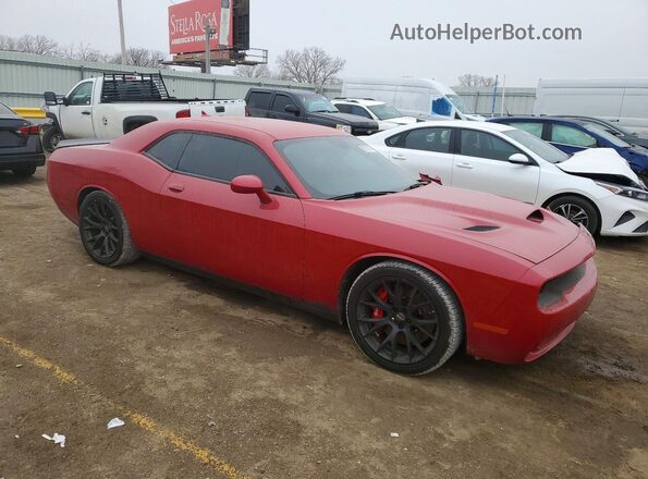 2C3CDZC93GH152882 2016 DODGE CHALLENGER Red Przód prawy