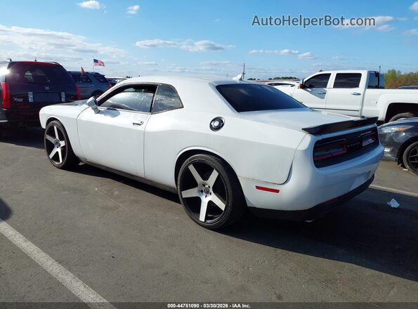 2C3CDZDJ3GH301168 2016 DODGE CHALLENGER White Tył lewy
