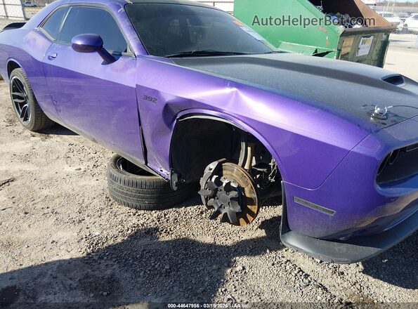 2C3CDZFJ0KH545401 2019 DODGE CHALLENGER Purple Вид спереду
