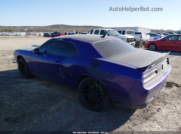 2C3CDZFJ0KH545401 2019 DODGE CHALLENGER Purple Панорамний вид салону 360°