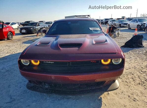 2C3CDZFJ1MH627415 2021 DODGE CHALLENGER Burgundy Вид спереду