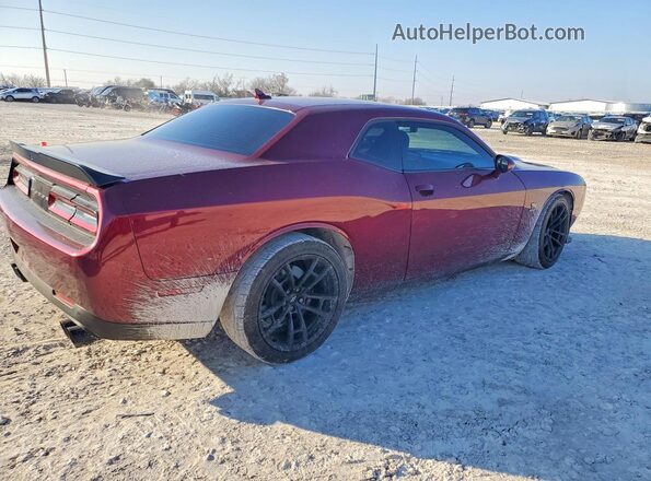 2C3CDZFJ1MH627415 2021 DODGE CHALLENGER Burgundy Задня права чверть