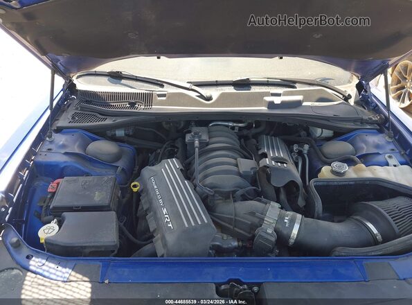 2C3CDZFJ2KH525599 2019 DODGE CHALLENGER Blue Widok z tyłu