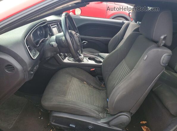 2C3CDZFJ3KH525627 2019 DODGE CHALLENGER Red Սալոնի դիմացի տեսք