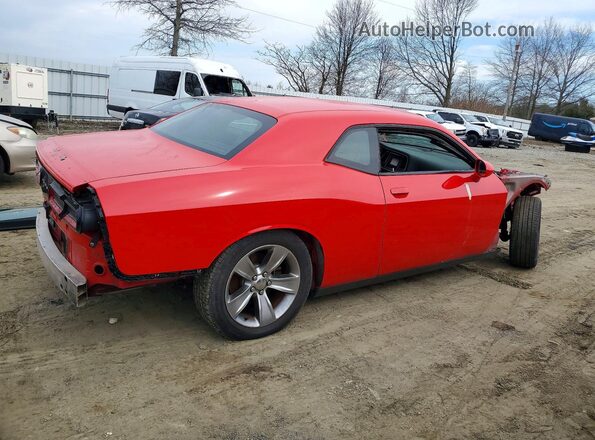 2C3CDZFJ3KH525627 2019 DODGE CHALLENGER Red Հետևի աջ