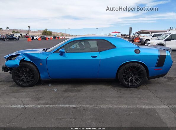 2C3CDZFJ3KH719655 2019 DODGE CHALLENGER Blue 