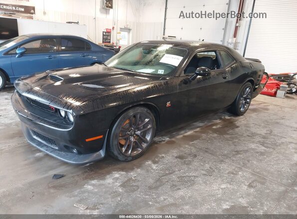 2C3CDZFJ5NH188530 2022 DODGE CHALLENGER Black Przód lewy