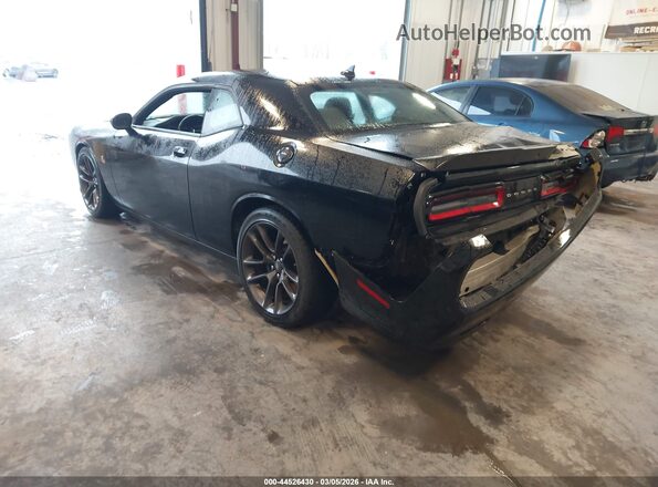 2C3CDZFJ5NH188530 2022 DODGE CHALLENGER Black Tył lewy
