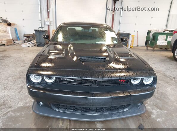 2C3CDZFJ5NH188530 2022 DODGE CHALLENGER Black Widok zestawu wskaźników