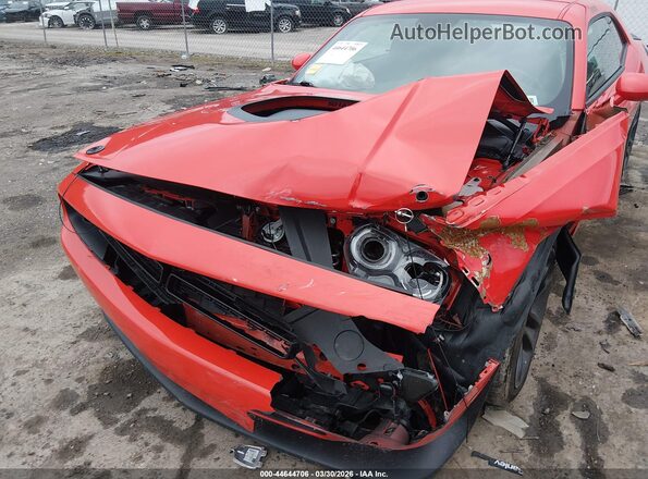 2C3CDZFJ5NH254297 2022 DODGE CHALLENGER Orange Vista frontal