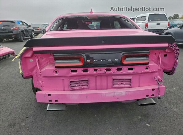 2C3CDZFJ6KH508546 2019 DODGE CHALLENGER Розовый 