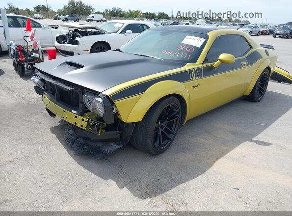 2C3CDZFJ6MH590121 2021 DODGE CHALLENGER Green Front left