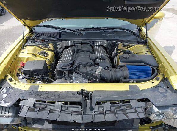 2C3CDZFJ6MH590121 2021 DODGE CHALLENGER Green Rear view
