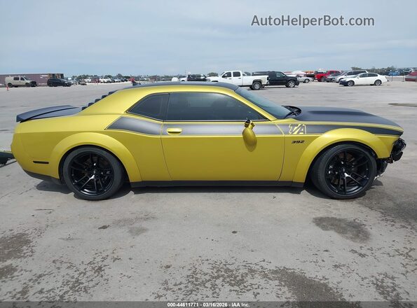 2C3CDZFJ6MH590121 2021 DODGE CHALLENGER Green 360 interior view