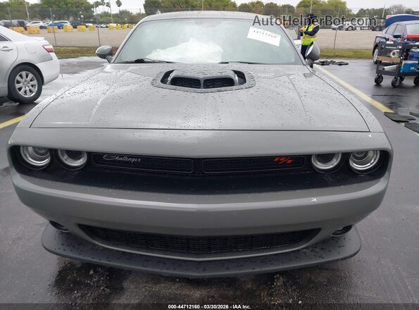 2C3CDZFJ7JH271936 2018 DODGE CHALLENGER Серый Вид щитка приборов
