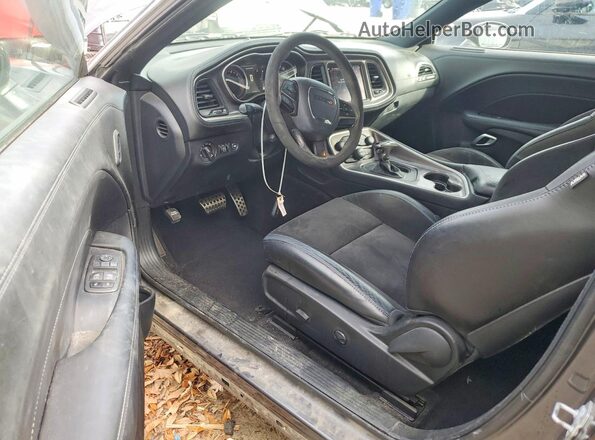 2C3CDZFJXNH140599 2022 DODGE CHALLENGER Charcoal Вид панелі приладів