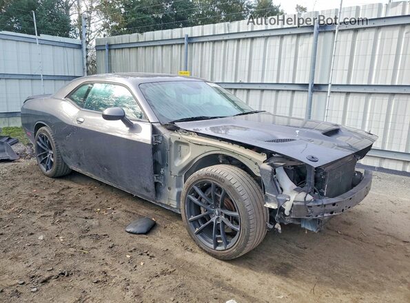 2C3CDZFJXNH140599 2022 DODGE CHALLENGER Charcoal Передня права чверть