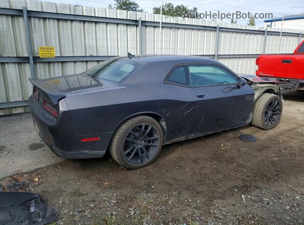 2C3CDZFJXNH140599 2022 DODGE CHALLENGER Charcoal Задня права чверть