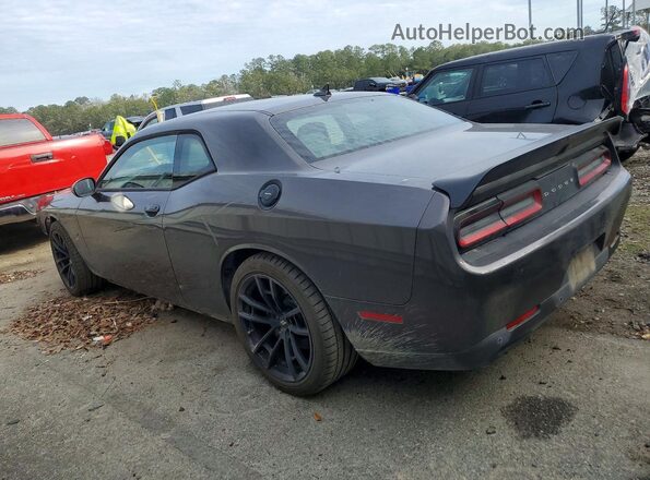 2C3CDZFJXNH140599 2022 DODGE CHALLENGER Charcoal Задня ліва чверть