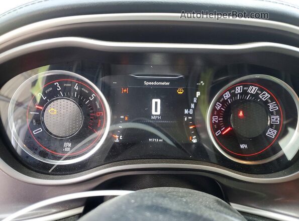 2C3CDZFJXNH140599 2022 DODGE CHALLENGER Charcoal Вид щитка приладів