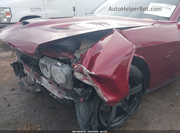 2C3CDZFJXNH142708 2022 DODGE CHALLENGER Red Вид спереду