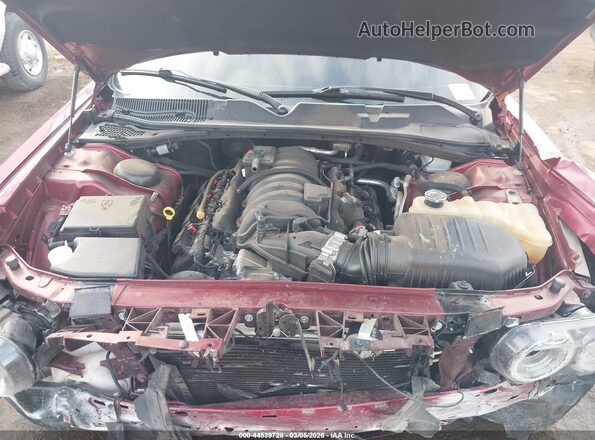2C3CDZFJXNH142708 2022 DODGE CHALLENGER Red Вид ззаду