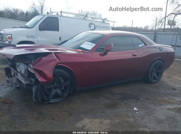 2C3CDZFJXNH142708 2022 DODGE CHALLENGER Red 