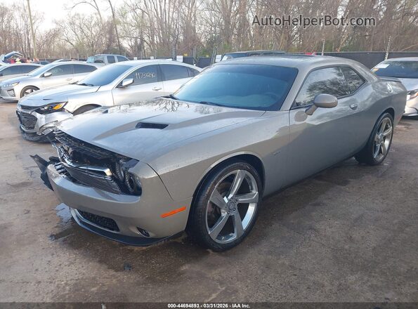 2C3CDZGG4JH257107 2018 DODGE CHALLENGER Gray Przód lewy