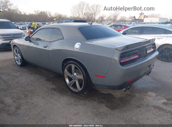 2C3CDZGG4JH257107 2018 DODGE CHALLENGER Gray Tył lewy