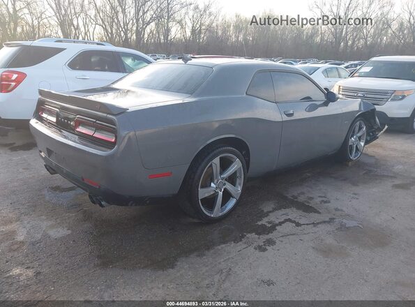 2C3CDZGG4JH257107 2018 DODGE CHALLENGER Gray Tył prawy