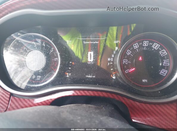 2C3CDZGG4JH257107 2018 DODGE CHALLENGER Gray Widok tylnych siedzeń