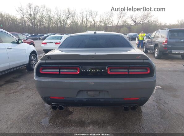 2C3CDZGG4JH257107 2018 DODGE CHALLENGER Gray 