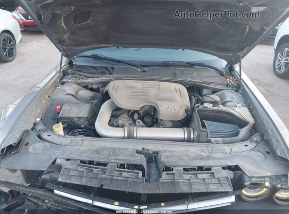2C3CDZGG4JH257107 2018 DODGE CHALLENGER Gray Widok z tyłu