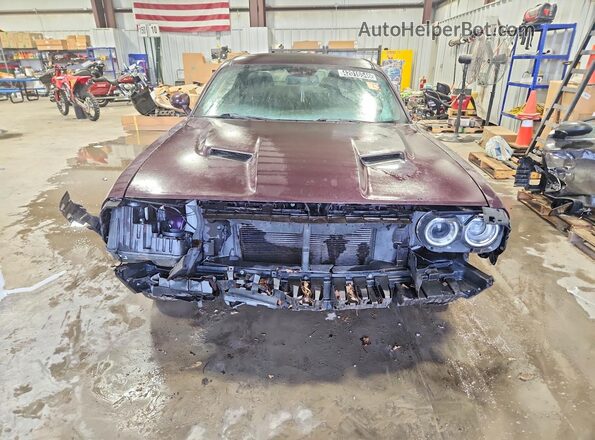 2C3CDZGG4NH109626 2022 DODGE CHALLENGER Purple Вид спереду